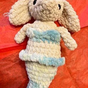 Crochet Mermaid 🐶 Toy for Small Pets